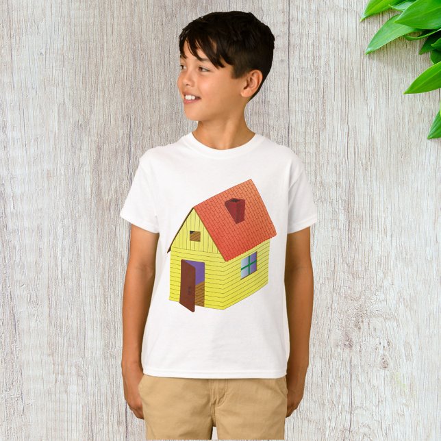 Gult Barn House T Shirt (Skapare uppladdad)