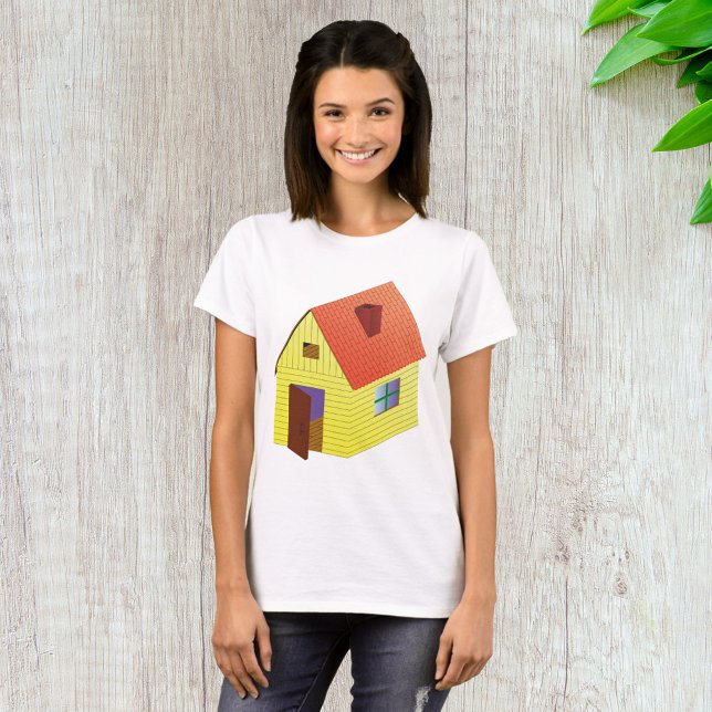 Gult Barn House T Shirt (Skapare uppladdad)