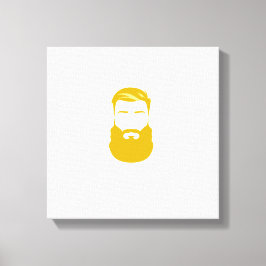 Gult Beard Wrapped Canvas