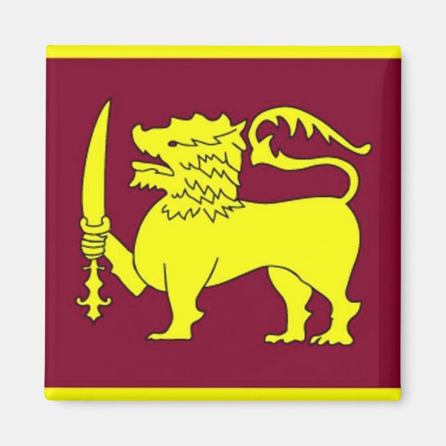 Gult Beast Magnet (Framsidan)