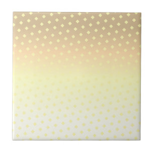 Gult Beige White Färg Stars Minimalistic Kakelplatta