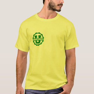 Gult beklär & den tillbaka logotypT-tröja Tröja