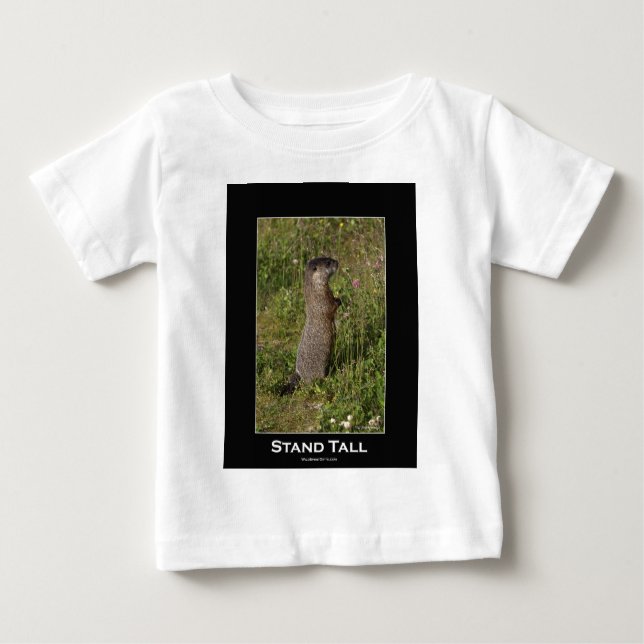 Gult-Belllied Marmot Gifts Tee (Framsida)