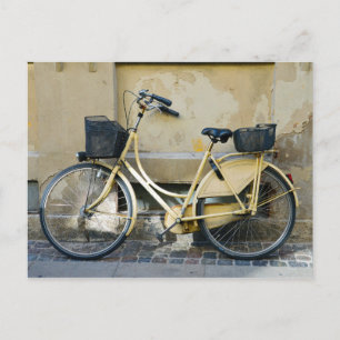 Gult Bicycle, Köpenhamn, Danmark Vykort