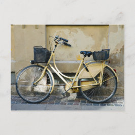 Gult Bicycle, Köpenhamn, Danmark Vykort