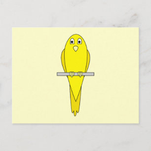 Gult Bird. Kanarieöarna. Vykort