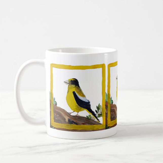 Gult Bird Mugg (Vänster)