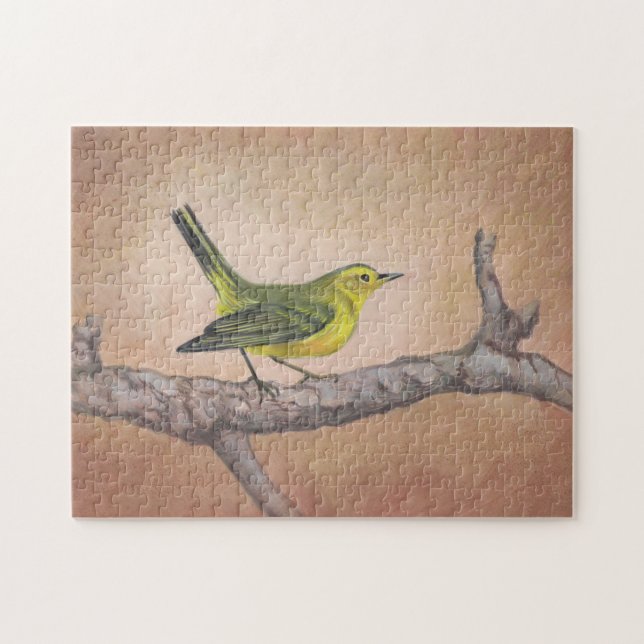 Gult Bird Pussel (Horisontell)