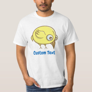 Gult Bird tecknad T-Shirt