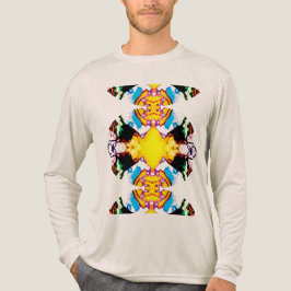 Gult Black Blue Grönt Southwest Extended Mandala T Shirt