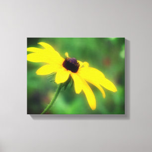 Gult Black Eyed Susan Flower Canvastryck
