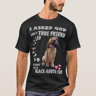 Gult Black Mouth Quote Älskare, Southern Black Mou T Shirt