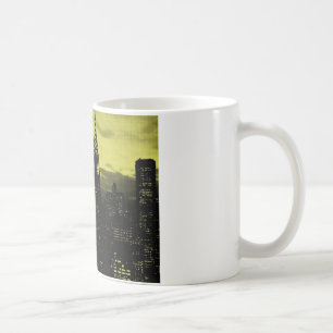 Gult Black New York City Kaffemugg