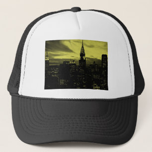 Gult Black New York City Keps
