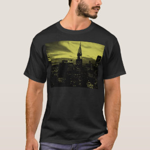 Gult Black New York City Tee Shirt