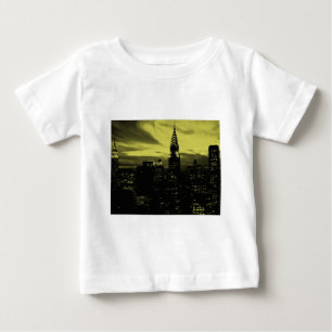 Gult Black New York City Tröja