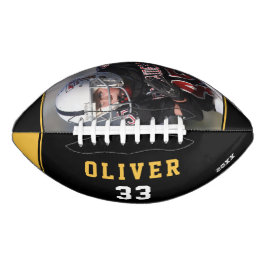 Gult Black Player's Namn Number Photo