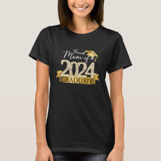 Gult Black Proud Mamma på en dekorati från Student T Shirt