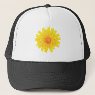 Gult blomma keps