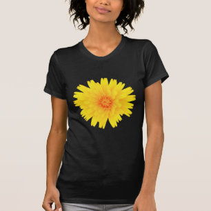 Gult blomma tee