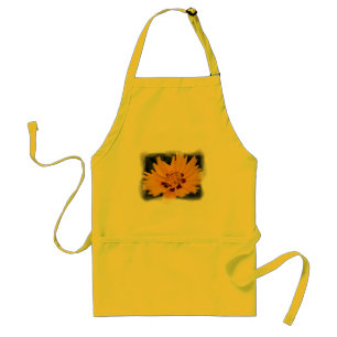 Gult Blomplattor Förkläde