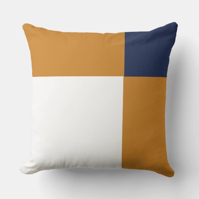 Gult Blue och Pearl Kudde (Framsida)