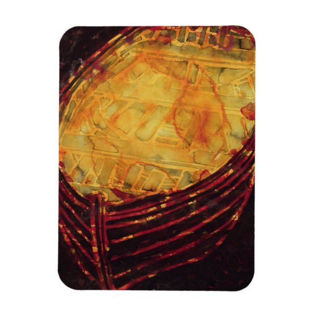 Gult Boat 2007 Magnet (Vertikal)