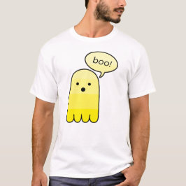 Gult Boo Boo Ghost Halloween T Shirt