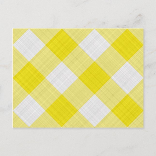 gult bord trasa vykort (Framsida)