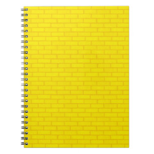 Gult Brick Anteckningsbok
