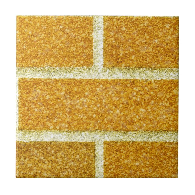 Gult Brick Road Glittery OZ Gnistra Glam Decor Kakelplatta (Framsidan)