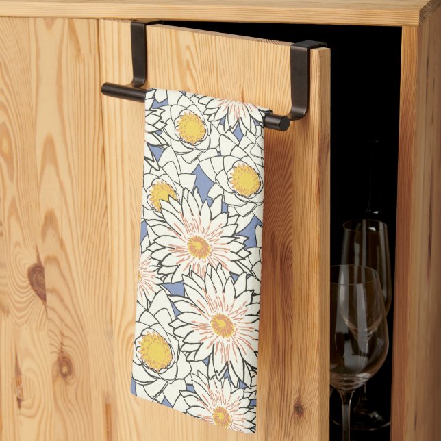 GULT BRIGHT SUNFLOWERS TEA TOWEL KÖKSHANDDUK (Thirds Fold)