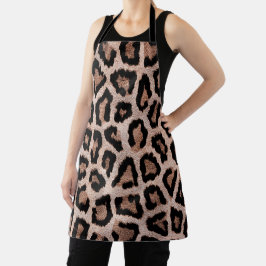 Gult Brown Black Leopard Animal Print