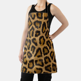 Gult Brown Black Leopard Animal Print