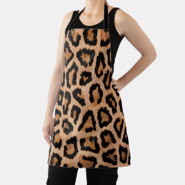 Gult Brown Black Leopard Animal Print