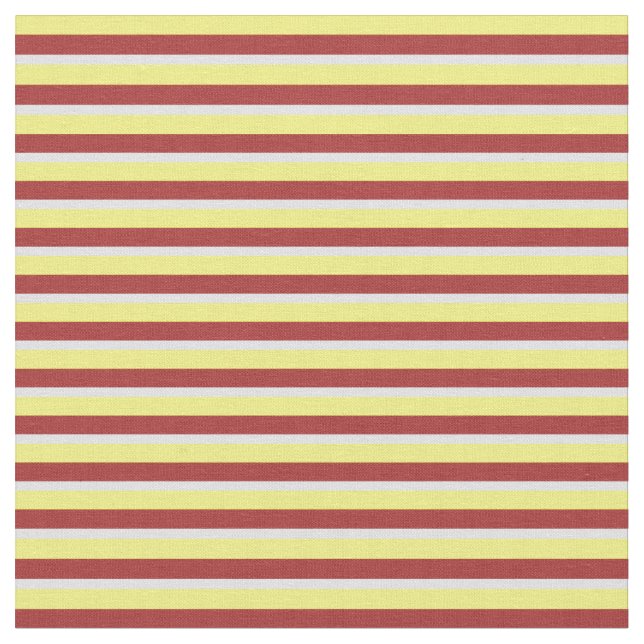 Gult, Brown och Lavender Rand Tyg (Närbild)