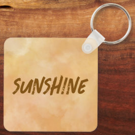 Gult - Brown Valentine Day Nyckelring