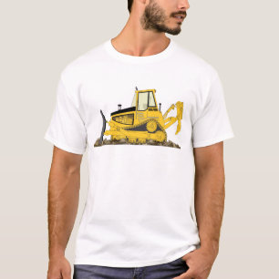 Gult Bulldozer Tröja