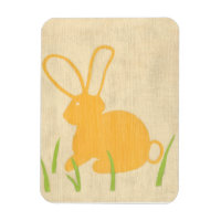 Gult Bunny och Grönt Grass av Chariklia Zarris