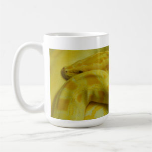 Gult Burmese Python Kaffemugg