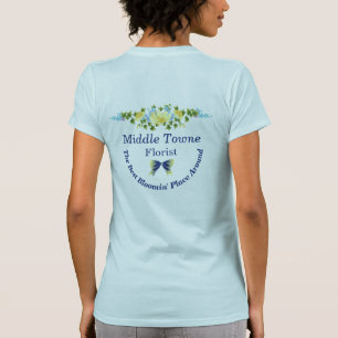 Gult Buttercups och Blue Iris T Shirt