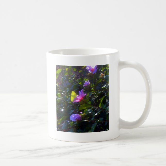 Gult Butterfly Rosa ros i Sharon Kaffemugg (Höger)