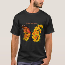 Gult Butterfly T-shirt