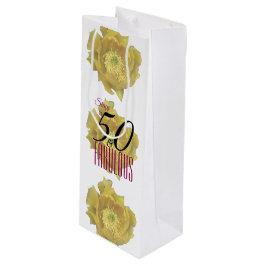 Gult Cactus Flower 50 och Fabulous Birthday