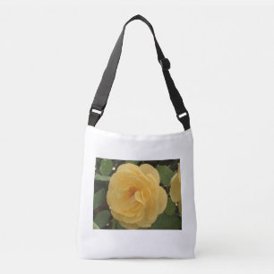 Gult camellia Tote Axelväska