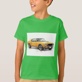 Gult Car från 1960-talet T Shirt