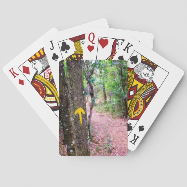 Gult Casinokort (Baksidan)