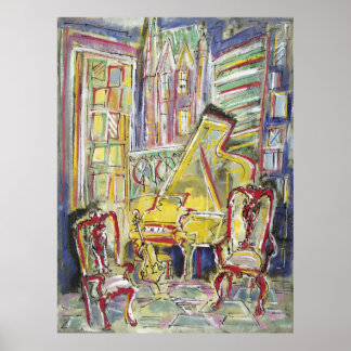 Gult, Cello, Mellow Poster