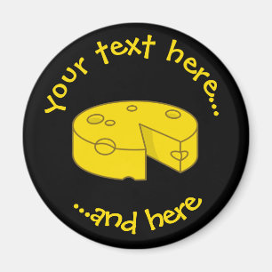 Gult Cheese Magnet