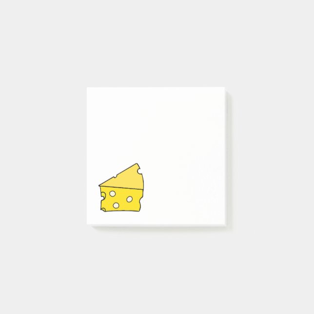 Gult Cheese Post-it Block (Framsida)